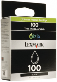14N0820E, Ink 100 черный, Lexmark