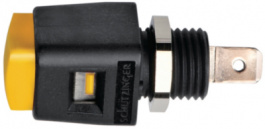 ESD 498 OR, Quick-release terminal diam. 4 mm orange, Schutzinger