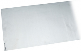 4001116382741, Листовой алюминий, белый 500 x 250 x 0.5 mm, Alfer