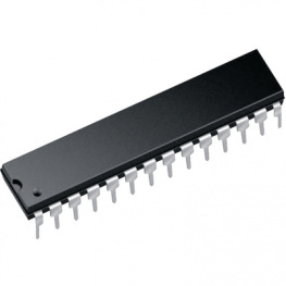 MCP23017-E/SP, IC: expander; 16bit I/O port; I2C; DIP28; 1,8?5,5ВDC, Microchip