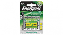 POWERPLUS AA 2000MAH 4P [4 шт], NiMH rechargeable battery AA 1.2 V 2 Ah, Energizer