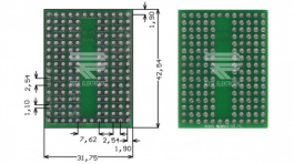RE944-S1, Prototyping board FR4 epoxy fibre-glass + HAL, Roth Elektronik