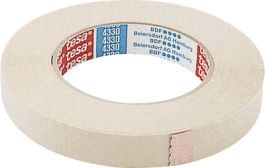 4330 50X15, Soldering Masking Tape, 12mmx50m Beige 15 mmx50 m, Tesa