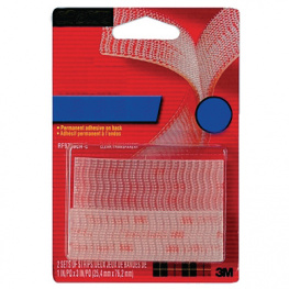 761CH [4 шт], Velcro tape 25.4 mm x 76.2 mm PU=4 ST, 3M