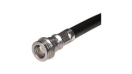 11 QN-50-7-8/133 NE, RF Connector, QN, Brass, Plug, Straight, 50Ohm, Crimp Terminal, Huber+Suhner
