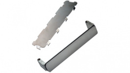 21M570, Front panel Aluminium extrusion, clear anodised, ELMA
