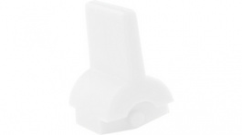 AT4151B, Paddle, white, 11.8 x 11.43 x 16.36 mm, NKK Switches (NIKKAI, Nihon)