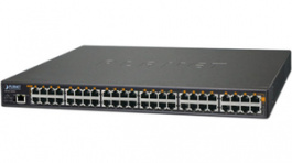 HPOE-2400G, Injector Hub, 24x RJ45 10/100/1000-24x RJ45 10/100/1000, Planet