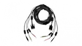 CBL0119, KVM Cable, USB/DVI/Audio, 3m, Vertiv