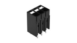 2086-1103, Wire-To-Board Terminal Block, THT, 3.5mm Pitch, Straight, Push-In, 3 Poles, Wago
