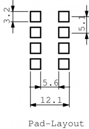 ASF-62-L04, Slide switches on-on 6P, TE Connectivity