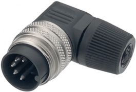 09 0147 72 12, Cable plug angled, 682 series 12-pole Poles 12 3 A 60 VAC/VD, Binder