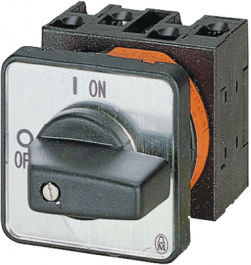 T0-2-1/E, On/Off Switch Insertion, 6.5 kW, ON/OFF Switch, Eaton