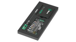 05150150001 [57 шт], Kraftform Kompakt and Tool-Check PLUS Set, Hex / Phillips / Pozidriv / Torx / To, Wera Tools
