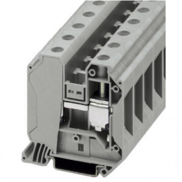 3044225, UT 35 feed-through terminal block screw, 1.5...50 mm2 1000 vac 125 a grey, Phoenix Contact