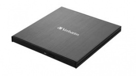 43889, Slimline Blu-ray Writer, USB 3.0, Blu-Ray, Verbatim