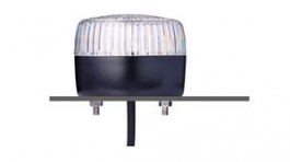 861504313, LED Signal Beacon, Continuous/Flashing, White, 240VAC, Wall Mount/Base Mount, PCL, Auer
