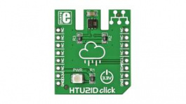 MIKROE-1687, HTU21D Click Humidity and Temperature Sensor Module 3.3V, MikroElektronika