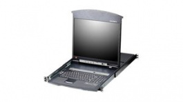 KL1508AM D, 17^ LCD 8-Port CAT5 KVM Switch VGA, Aten