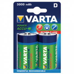 56720101402 [2 шт], NiMH rechargeable battery D 1.2 V 3 Ah, Varta