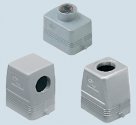 JCHV 06 L16, hoods for single lever, with 2 pegs, top entry, Pg16, C-TYPE enclosures, ILME