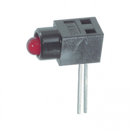 0035.1350, PCB LED 3 mm round red, Schurter