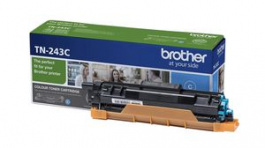 TN243C, Toner Cartridge, 1000 Sheets, Cyan, Brother
