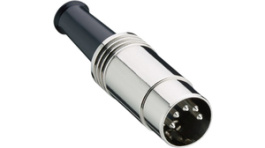 0131 04, DIN plug, 4 Poles, 4A, 100VAC, Lumberg Connect