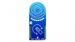 MIKROE-3203, CAP Wheel Click Capacitive Touch Sensor Module 3.3V, MikroElektronika