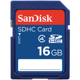 SDSDB-016G-B35, SDHC card 16 GB, Sandisk