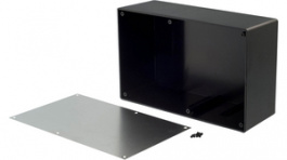 RND 455-00105, Desktop enclosure black 217 x 138 x 82.2 mm ABS, RND Components