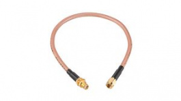65503503230502, SMA Male - SMA Female RG-142 304.8mm White, WURTH Elektronik