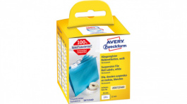 AS0722460, Suspension File Roll Labels, 1 roll/220 labels, 12 x 50 mm, White, Zweckform