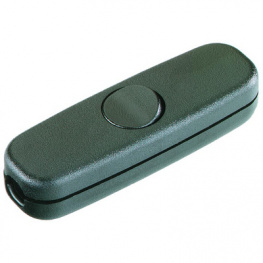 5055-004.01, Cord in-line switch, 1-pole, 250 VAC, Black, interBAR