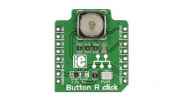 MIKROE-1901, Button R Click Pushbutton Module 5V, MikroElektronika