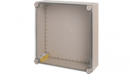 CI44X-125-NA, Insulated enclosure pebble grey RAL 7032 Polycarbonate IP 65 N/A, Eaton