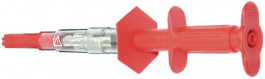 GRIP-DI RED, Safety test probe red, Staubli (former Multi-Contact )