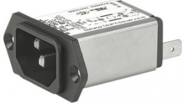 5110.1043.1, Разъем: питания AC; гнездо; "папа"; 10А; 250ВAC; IEC 60320; 0,4мГн, Schurter