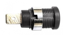 BU-P72913-0 [10 шт], Banana Connector, Socket, Black, 35A, 1kV, Nickel, Pack of 10 pieces, MUELLER