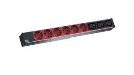 800.2333, Power Distribution Unit 9x DE Type F (CEE 7/3) Socket / IEC 60320 C19 Socket - IEC 60320 C20 Plug, Bachmann