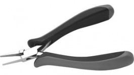 RND 550-00268, SMD Flat Nose Cutting Pliers Straight/Extremely Slim/Smooth/Short 130 mm, RND Lab
