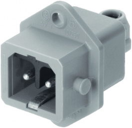 STASEI 200, Appliance plug, 2p+E, Hirschmann