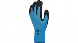 VV736BL09, Защитные перчатки; Размер: 9; голубой; акрил,latex,полиамид, Delta Plus