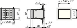 SMC-D-111-AK-2, Pushbutton Switch, Hartmann