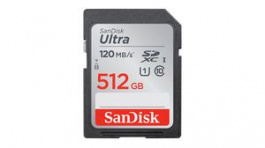 SDSDUN4-512G-GN6IN, Memory Card 512GB, SDXC, 120MB/s, Sandisk
