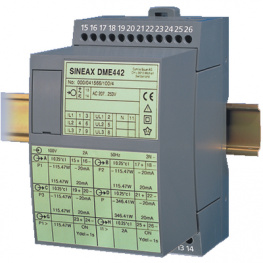 DME 442, Multi-measurement converter, mains data, Gossen Metrawatt
