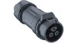 2440 05 T09CB A, Quicklock Size 16, / Socket 5 Contacts, 5A, 400V, IP67, LUTRONIC