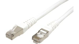 21.15.1336, Patchcord Cat 6 S/FTP 1 m White, Roline