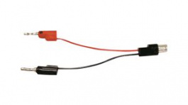 BU-5220-A-4-0, Test Lead BNC Socket-2x Banana Plug, 4 mm 162.6mm, MUELLER