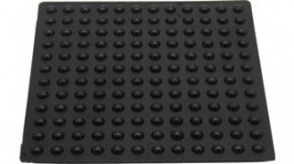 RND 455-00569, Rubber Feet&nbsp;&nbsp;diam. 6 mm x 3 mm Black, RND Components